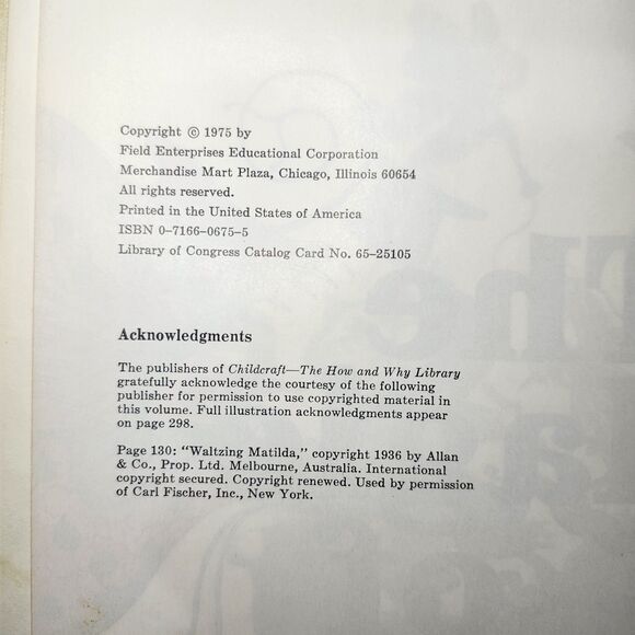 Childcraft Annual : Magic of Words, - World Book Inc. (Hardcover, 1975) - Picture 5 of 5